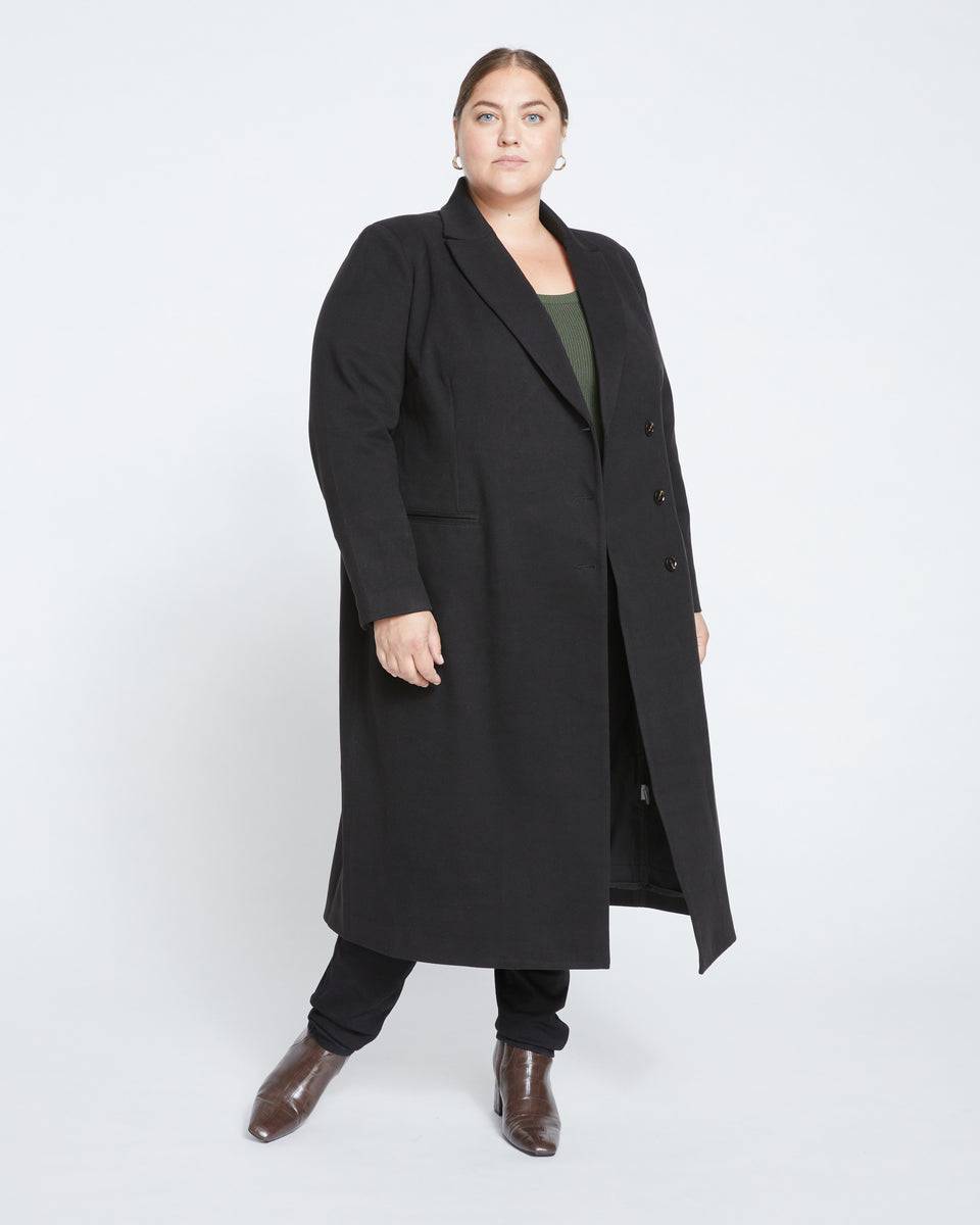 Jackson Tailored Coat - Black Zoom image 0