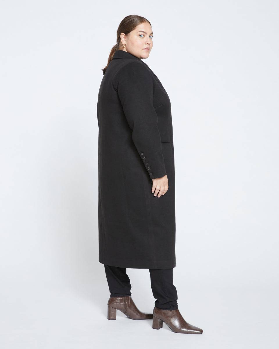 Jackson Tailored Coat - Black Zoom image 2