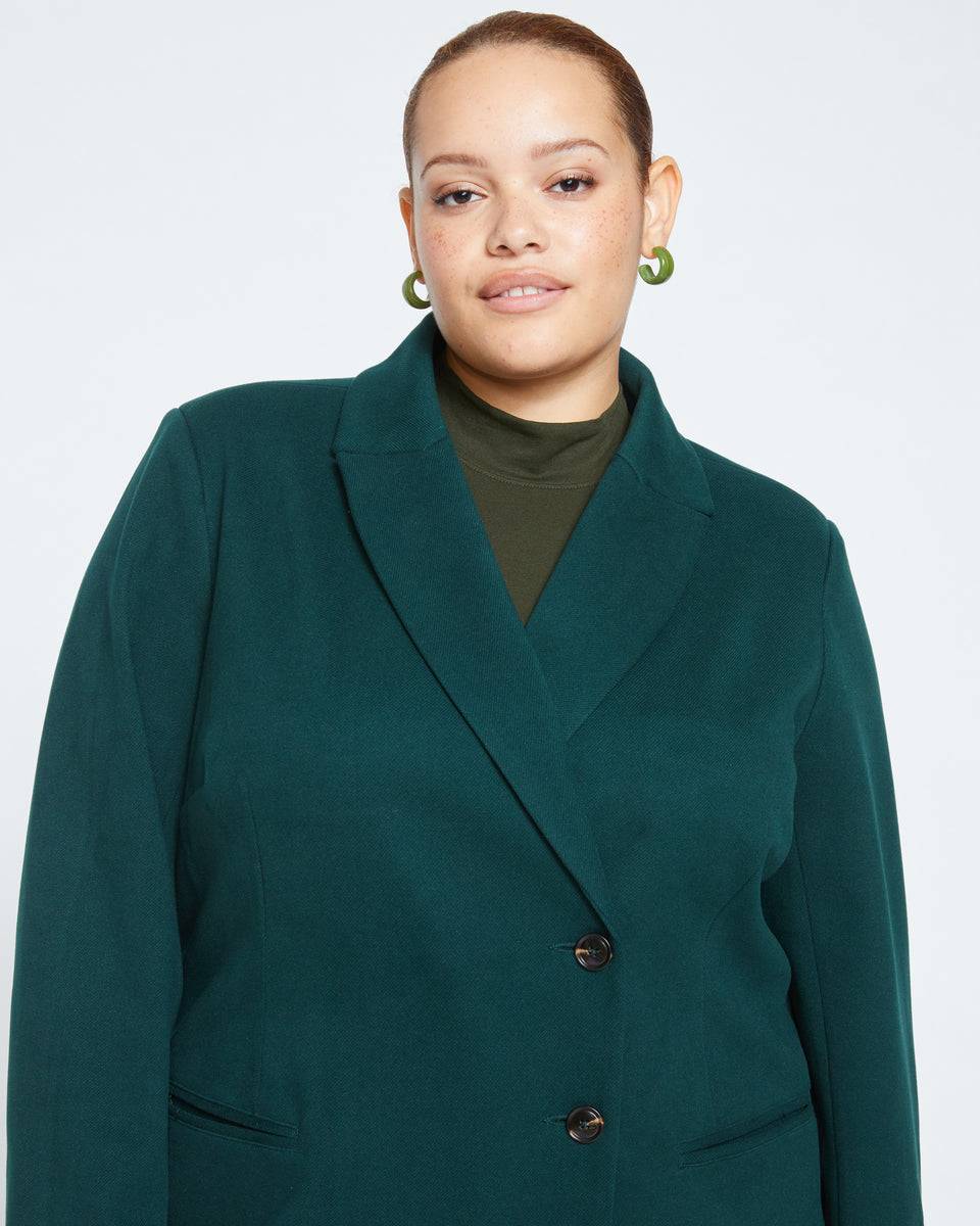 Jackson Tailored Coat - Forest Green Zoom image 1