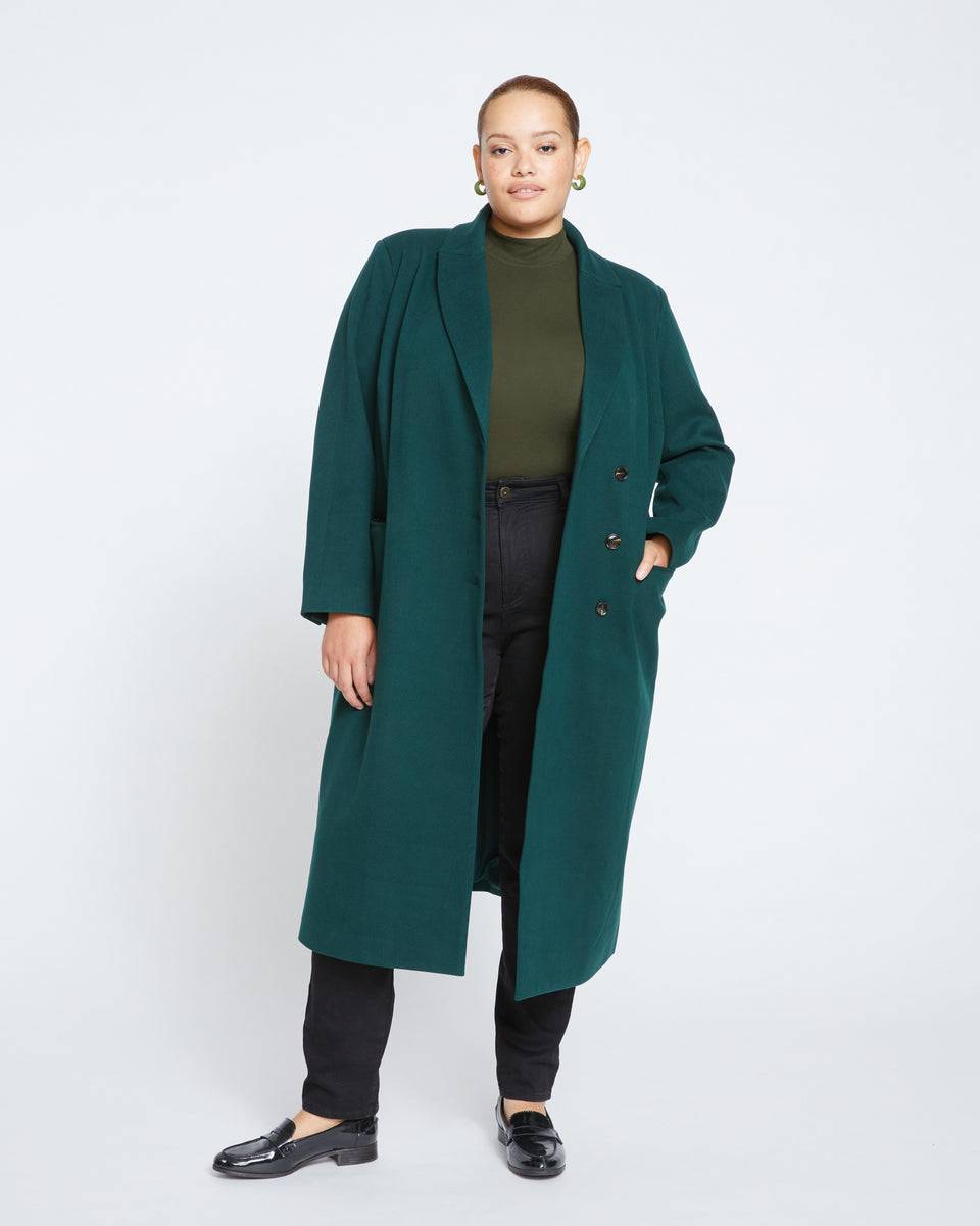 Jackson Tailored Coat - Forest Green Zoom image 2