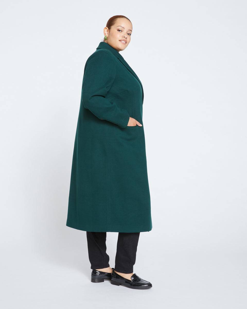 Jackson Tailored Coat - Forest Green Zoom image 3