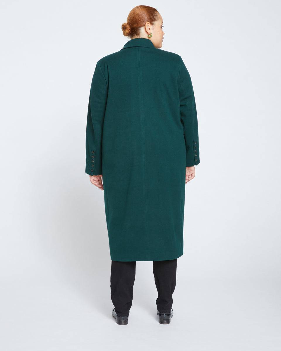 Jackson Tailored Coat - Forest Green Zoom image 4