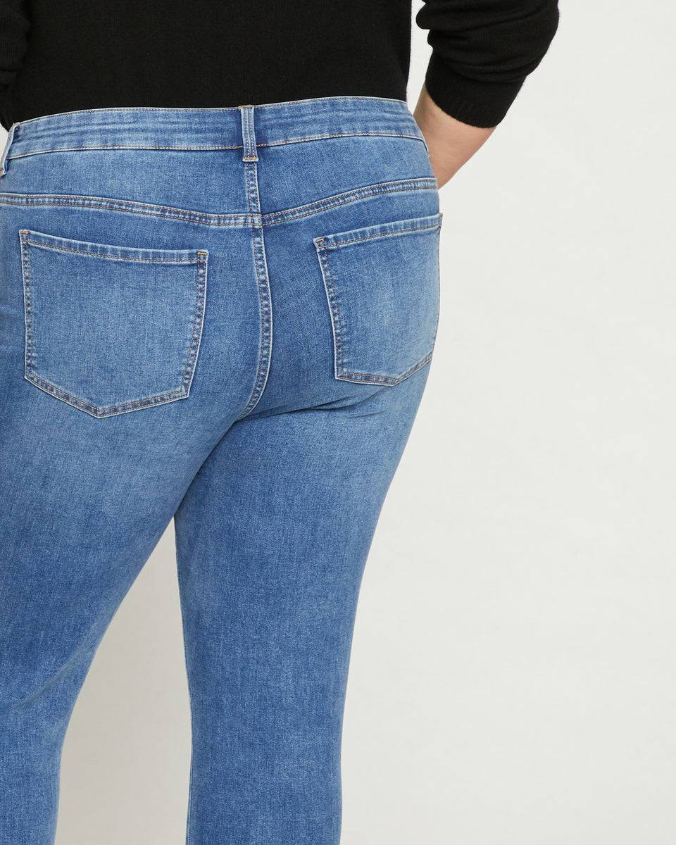 Seine High Rise Skinny Jeans Petite - Vintage Indigo Zoom image 1