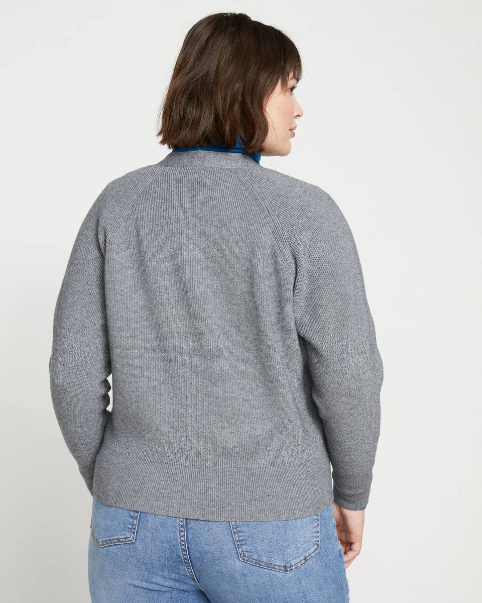 Better-Than-Wool Cardigan - Graphite Zoom image 3