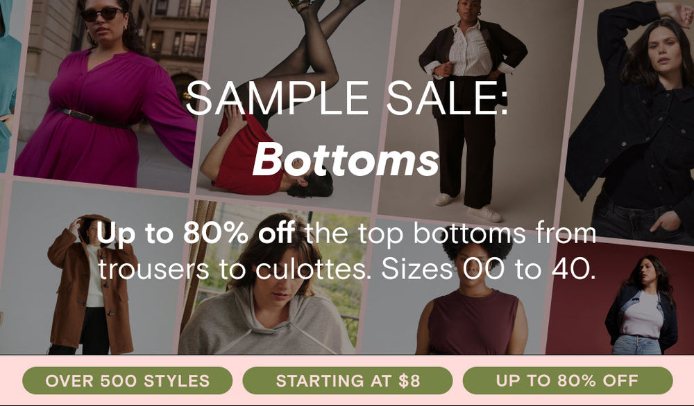 Bottoms Sample Sale