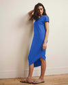Iconic Geneva V-Neck Dress - Lapis
