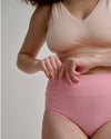 UltimateS Full Coverage High Rise Brief - Pink