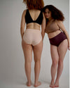 UltimateS 2-Pack Full Coverage High Rise Brief - Cassis/Peach
