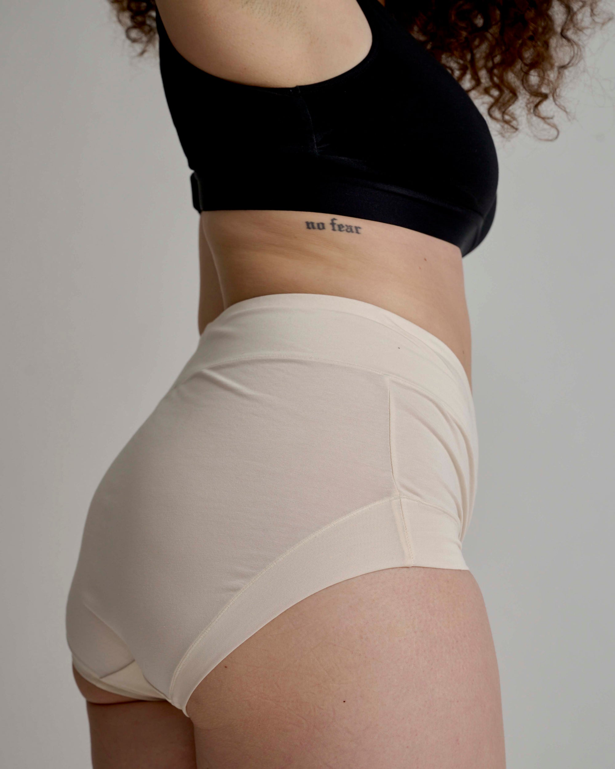 UltimateS Super Full Coverage High Rise Brief - Porcelain