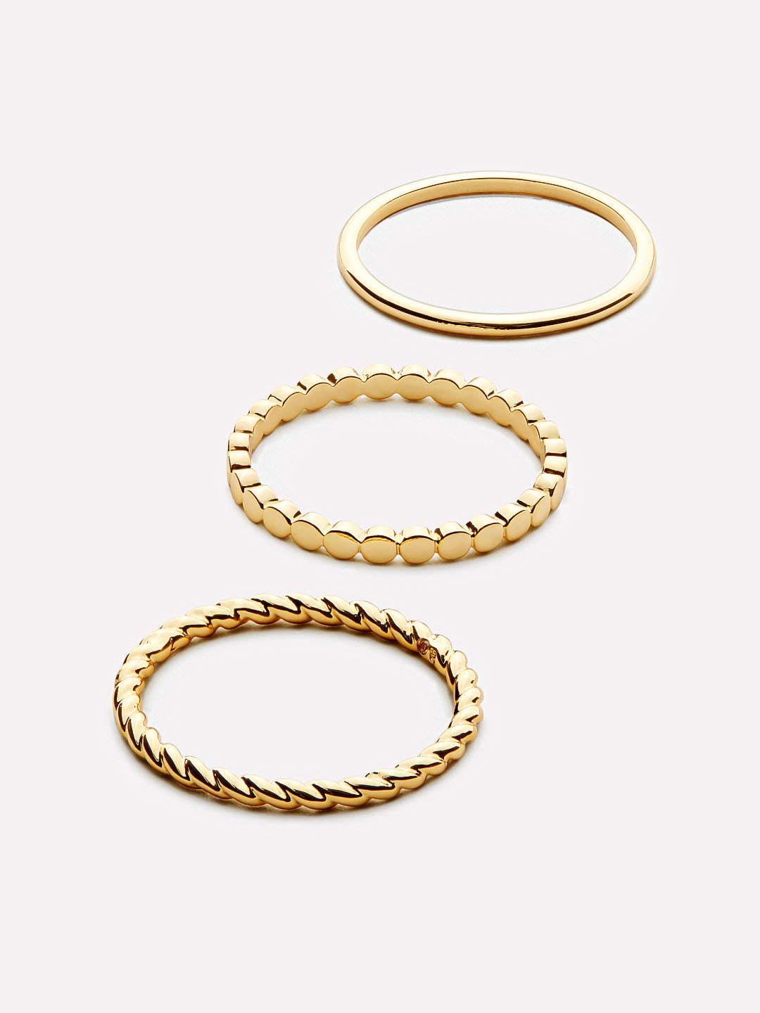Ana Luisa Gold Ring Set