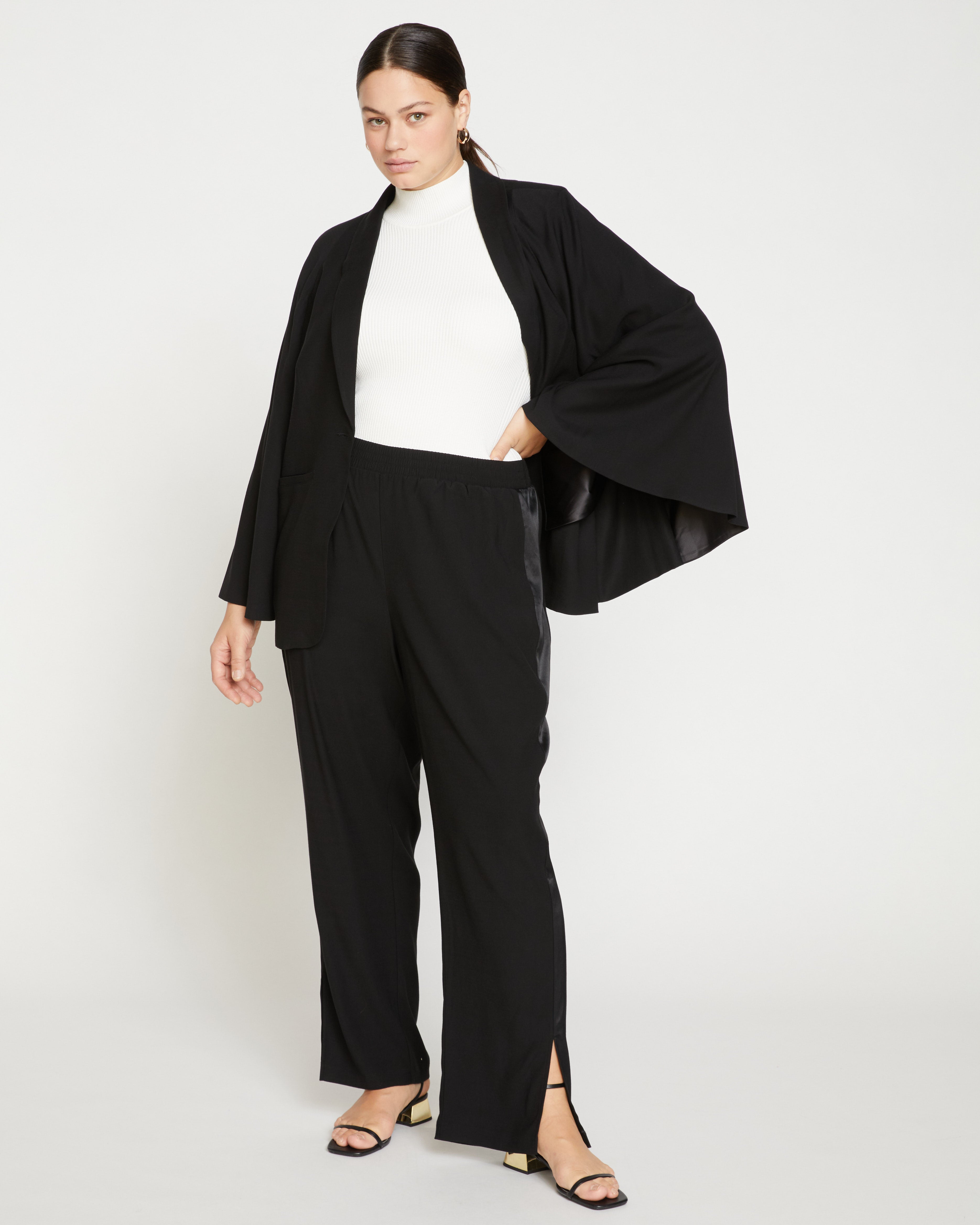 Tux Double Luxe Pants - Black – Universal Standard