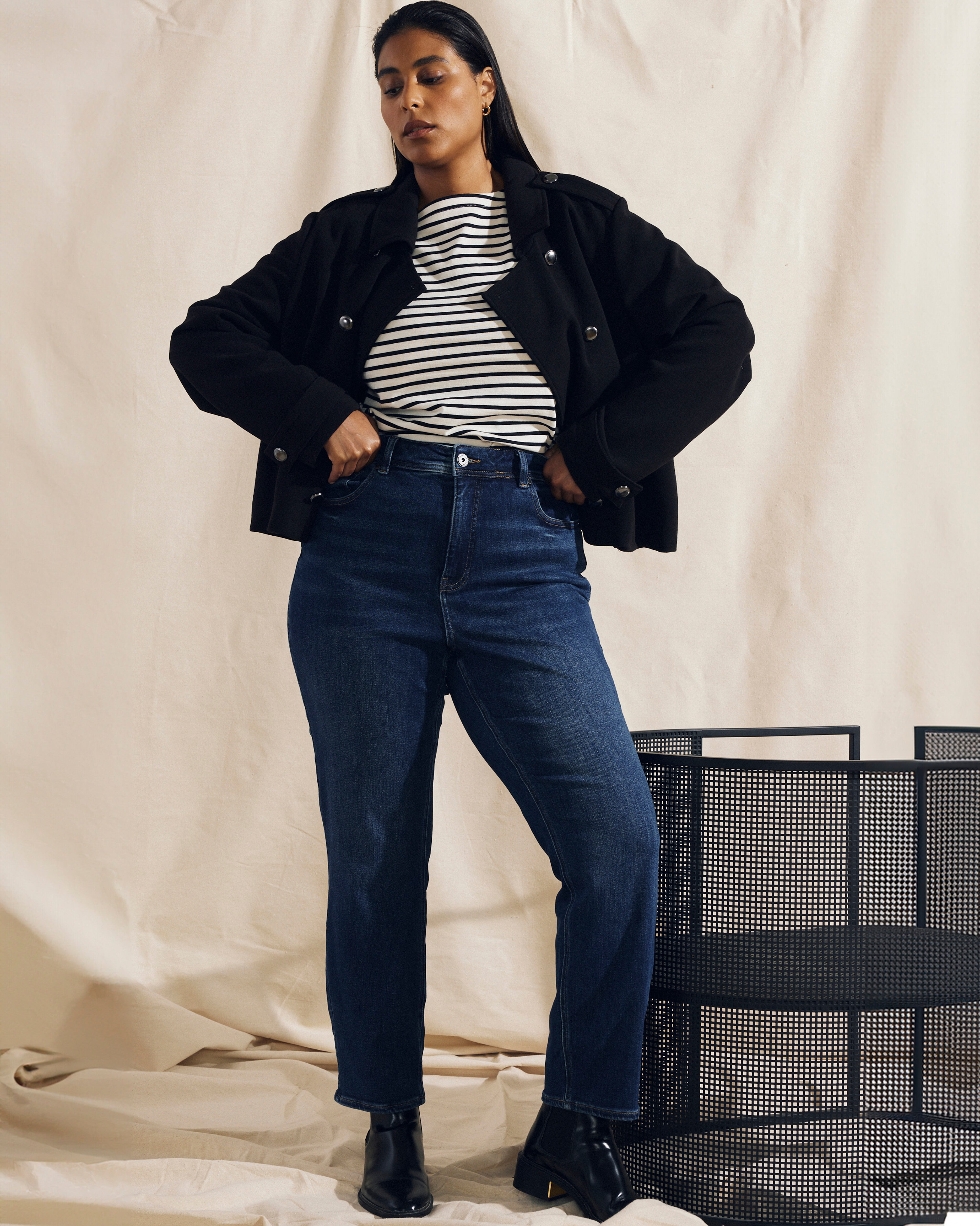 Perfect Jeans - Naval Blue Wash – Universal Standard
