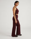 Roya Bootcut Legging - Black Cherry