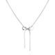 Aurate Herringbone Bow Choker