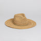 Hat Attack Raffia Crochet Continental