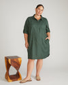 Linen Rubicon Shirtdress - Luscious Green