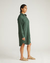 Linen Rubicon Shirtdress - Luscious Green