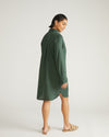 Linen Rubicon Shirtdress - Luscious Green
