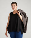 Hudson Liquid Jersey Tank - Black