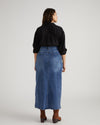 ComfortDenim Maxi Skirt - Western Blue Wash