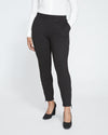 Moro Pocket Signature Ponte Pants - Slate Pinstripe