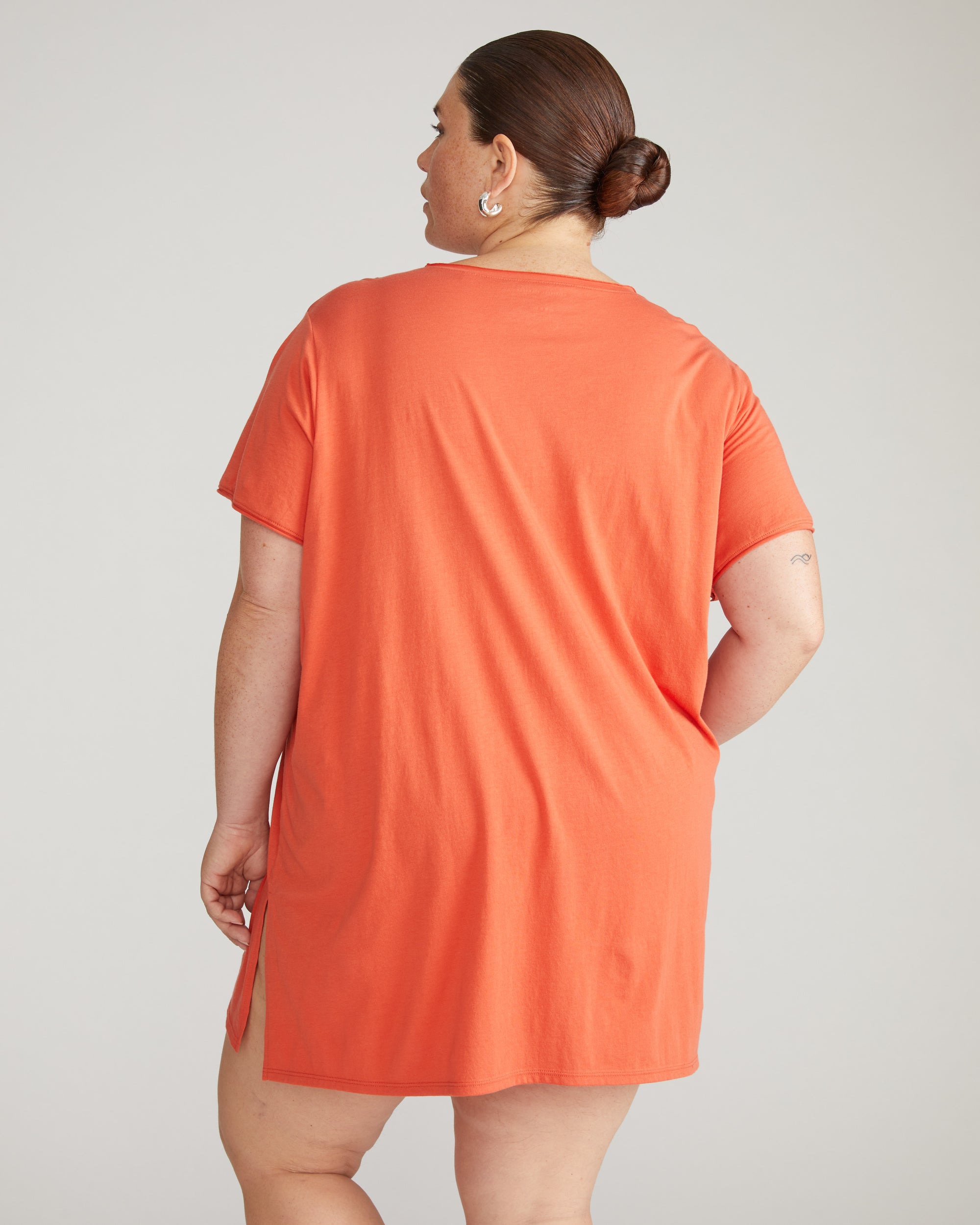 Pima Cotton Lounge Tee - Sweet Berry