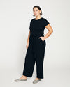 TravelKnit Wide Leg Pants - Black