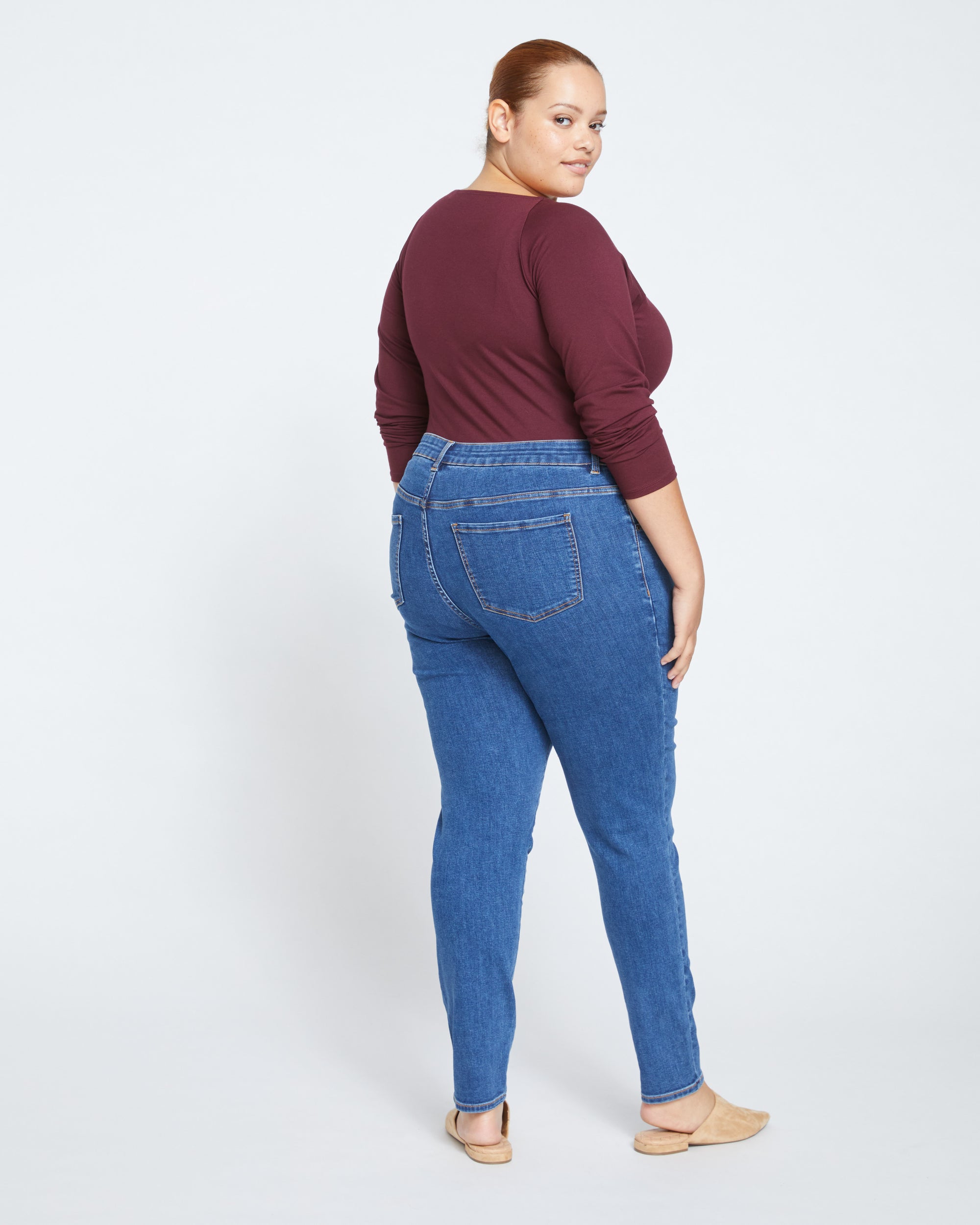 Seine High Rise Skinny Jeans 30 Inch - Odeon Blue