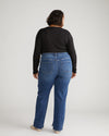Mimi High Rise Split Hem Jeans 33 Inch - Midnight River