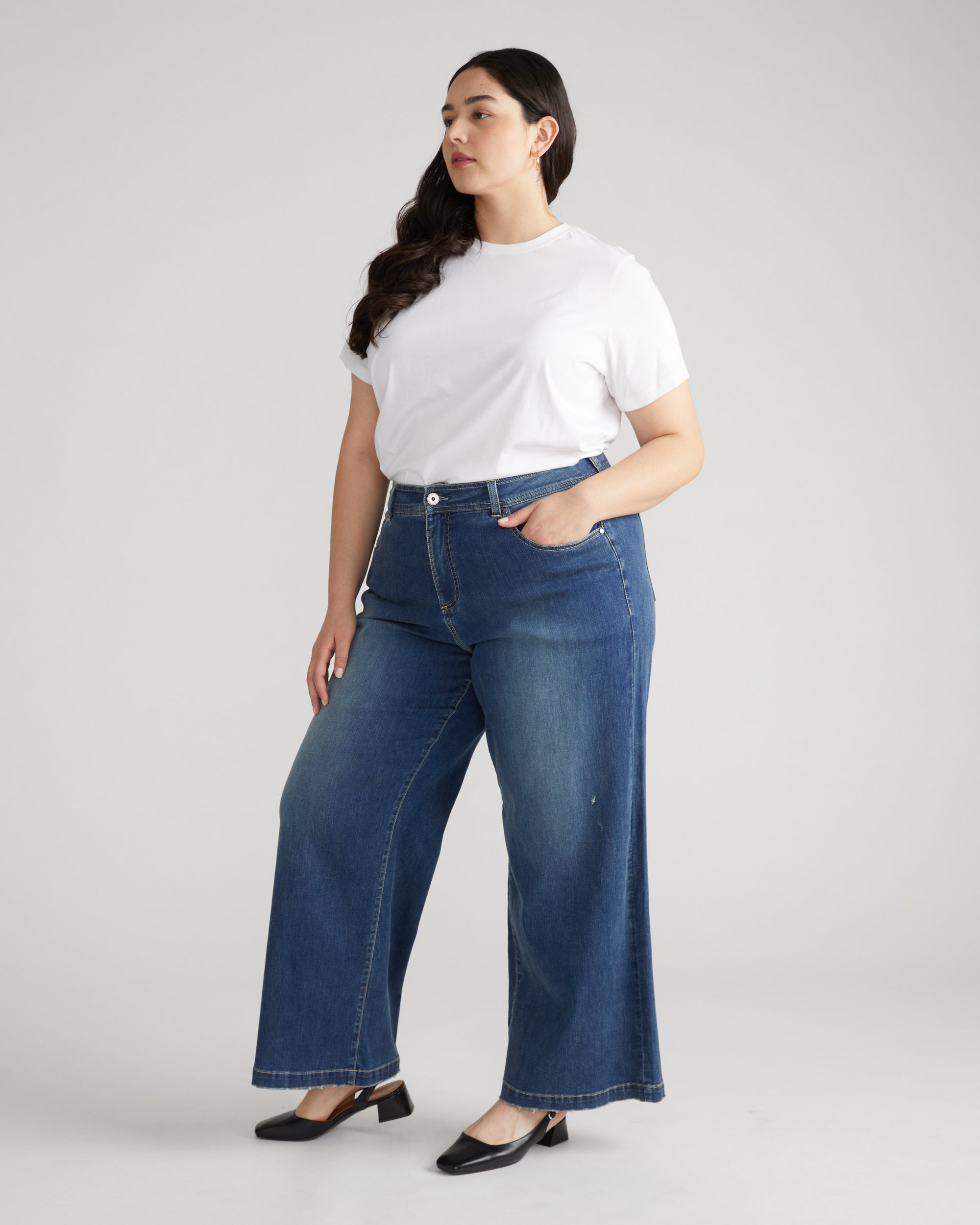 Taylor ComfortDenim Trouser Jeans - Seychelles Blue