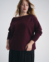 Noomi Cold Shoulder Sweater - Gamay