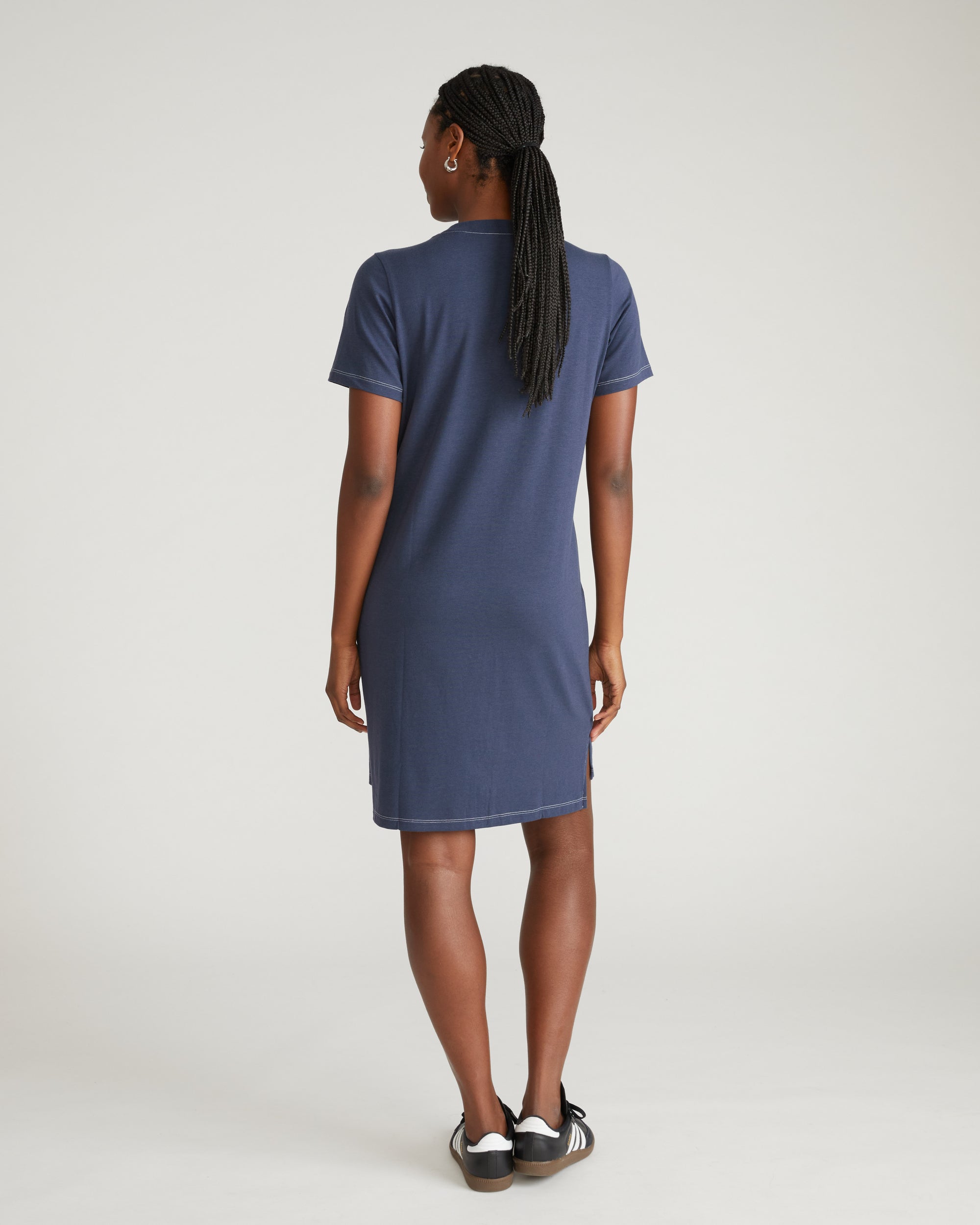 Garcon Tee Dress - Washed Indigo