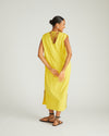 Kris Divine Jersey Kaftan - Yellow
