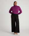 Foundation Turtleneck - Goji Berry
