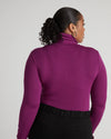 Foundation Turtleneck - Goji Berry