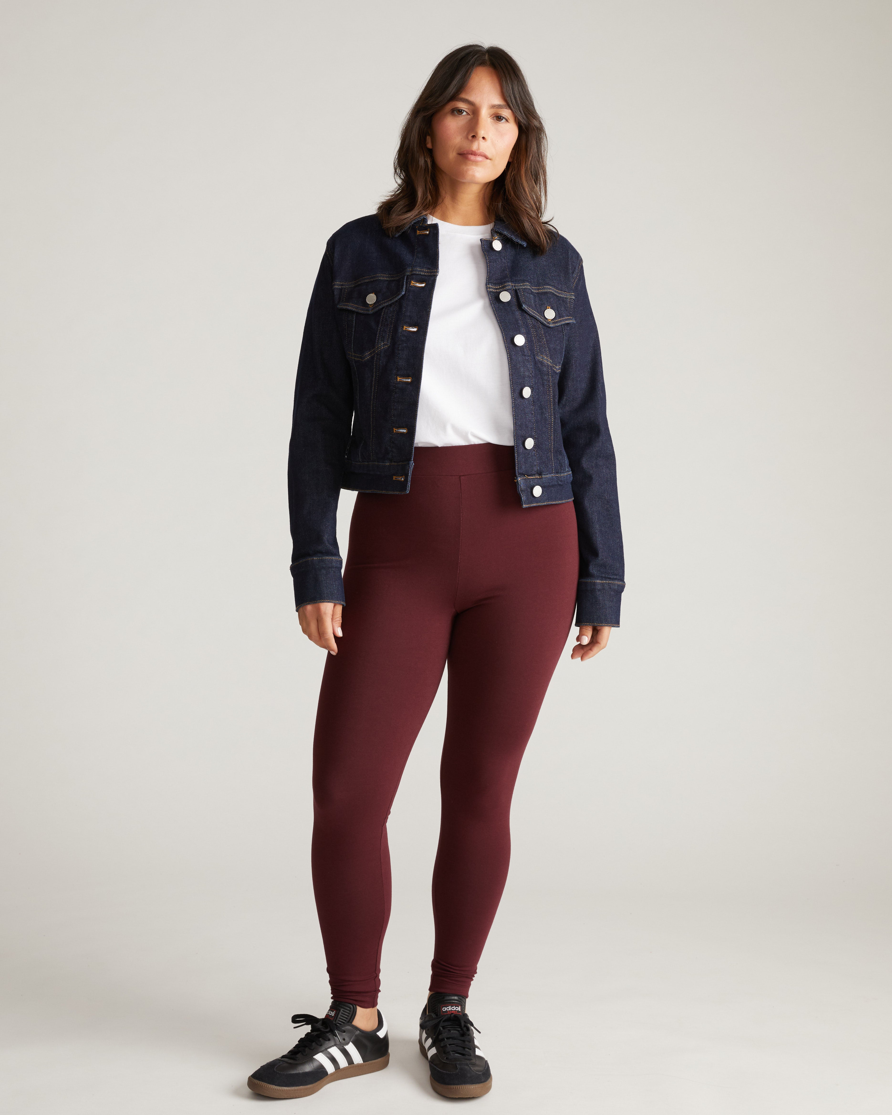 Roya Leggings 27 Inch - Black Cherry – Universal Standard