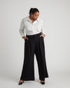 All Day Palais Wide Leg Pants - Black
