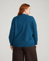 Savvy Fine Knit Cardigan - Deep Teal