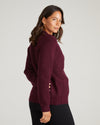 Better-Than-Wool Zip Cardigan - Gamay