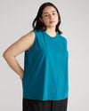 Patti Muscle Tank - Plume Blue