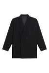 All Day Warren Double Breasted Blazer - Black