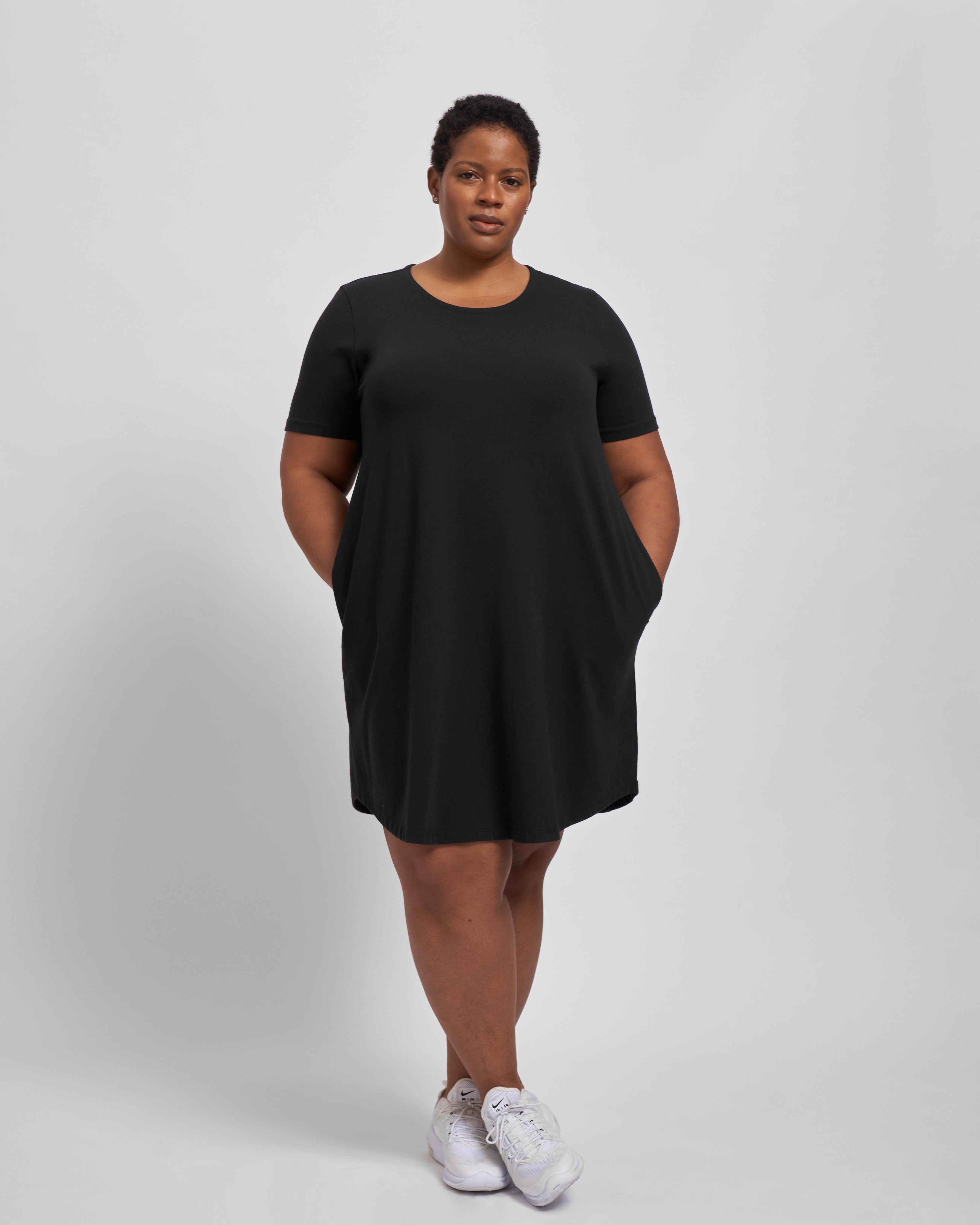 Universal Standard Halie T-Shirt Dress - Black Universal Standard Halie T-Shirt Dress - Black