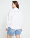 Saint-Honore Poplin Blouse - White