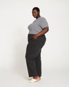 Etta High Rise Straight Leg Jeans 31 Inch - Washed Black