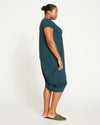 Iconic Geneva V-Neck Dress - Deep Sea