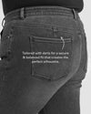 Joni High Rise Curve Slim Leg Jeans 32 Inch - Soft Black