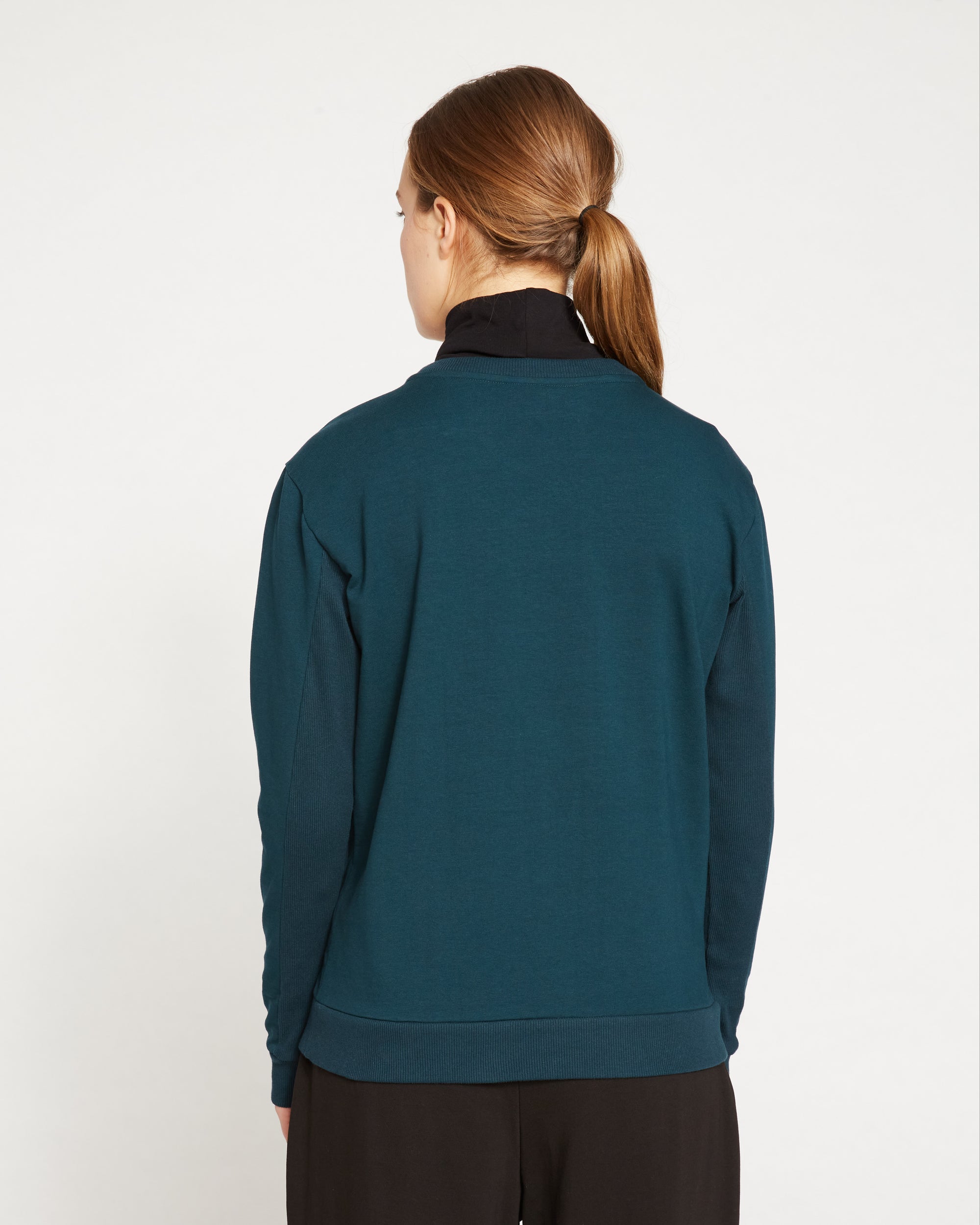 Meridien Zip Sweatshirt - Deep Sea