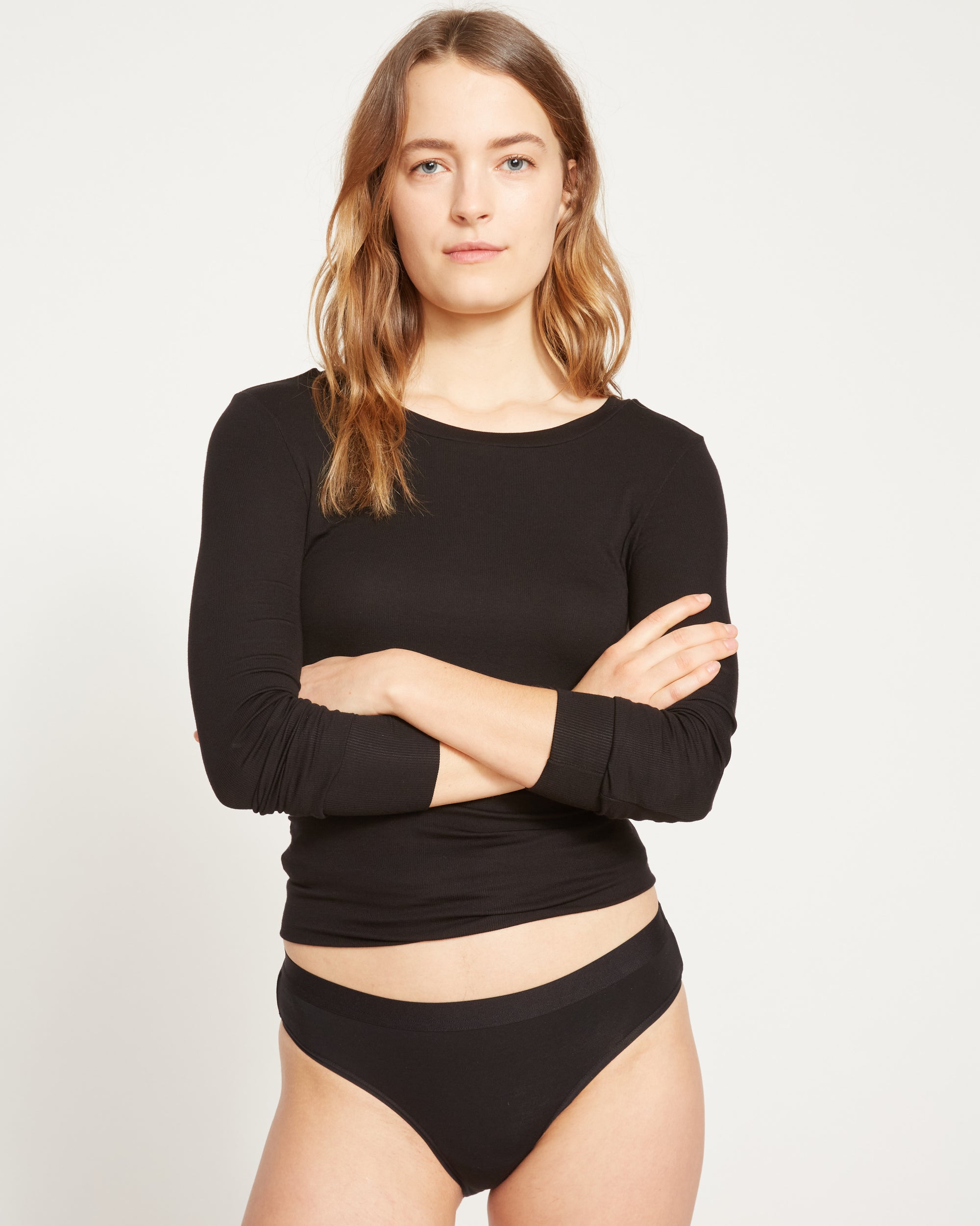 UltimateS Mid Rise Bikini - Black
