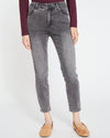 Seine High Rise Skinny Jeans 27 Inch - Distressed Black