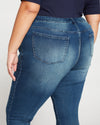 Seine High Rise Skinny Jeans 27 Inch - Distressed Blue